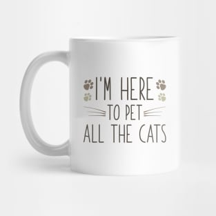 Pet All The Cats Mug